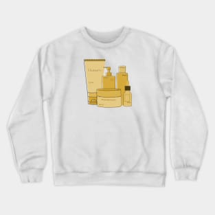 Skincare Essentials (Yellow Theme) Crewneck Sweatshirt